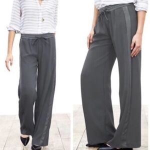 BANANA REPUBLIC 6 SHORT Drawstring Waist Super Wide Leg Pants‎